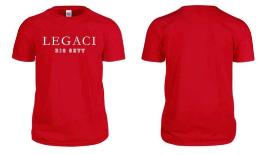 Short Sleeve Red LEGACI - Big $ett shirt