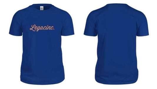 Short Sleeve BLUE LEGACINC OUTLINE IN RED-shirt